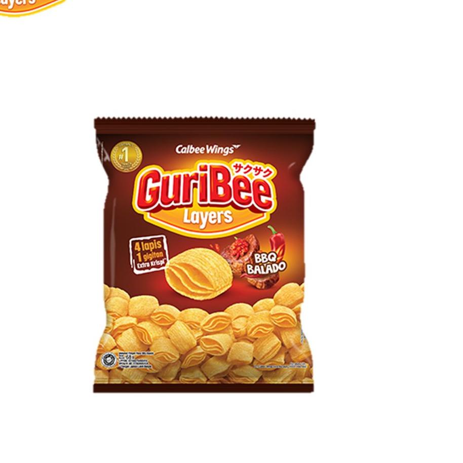 

↮ Guribee BBQ Balado 65 gr ゞ