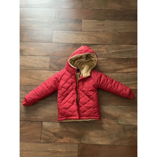 WINTER JACKET RED Size 4-5y & 3-4y