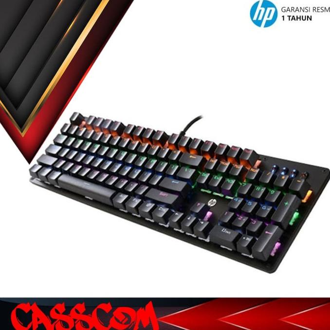 HP GK100 KEyboard Gaming Mechanical Rainbow Backlight