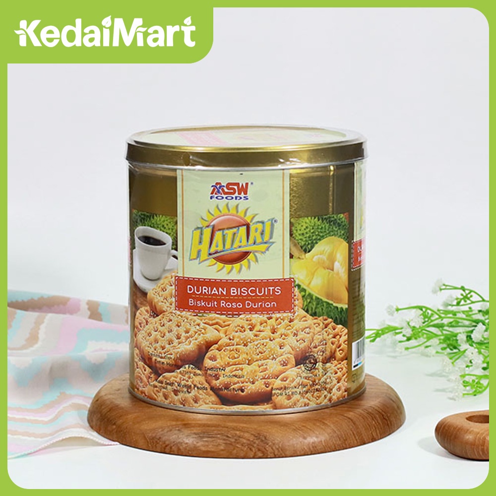 

Hatari Durian Biscuit Tin 325 Gram