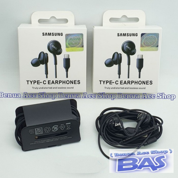 EARPHONE HANDSFREE AKG TYPE C SAMSUNG S22 S22+ S22 ULTRA ORIGINAL