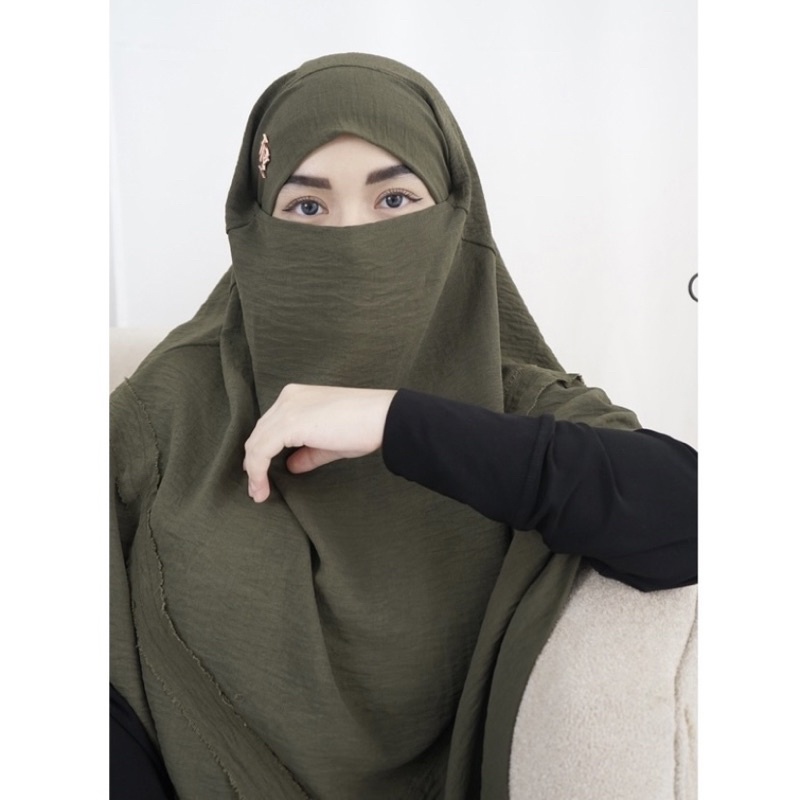 french khimar by TRZ.her preloved