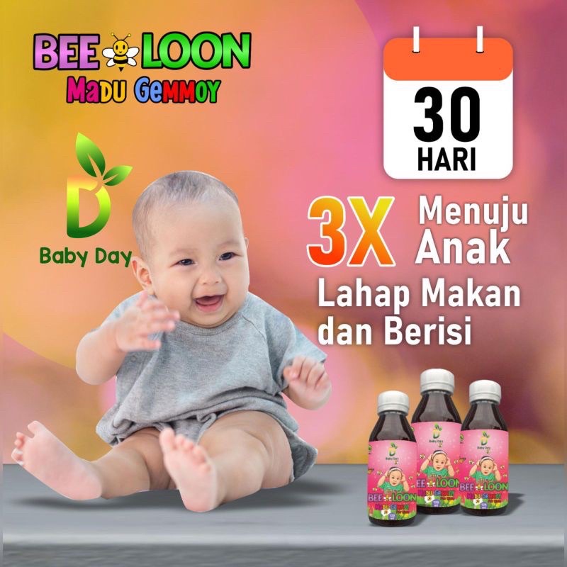 

madu gemmoy (beeloon) madu nafsu makan anak bpom