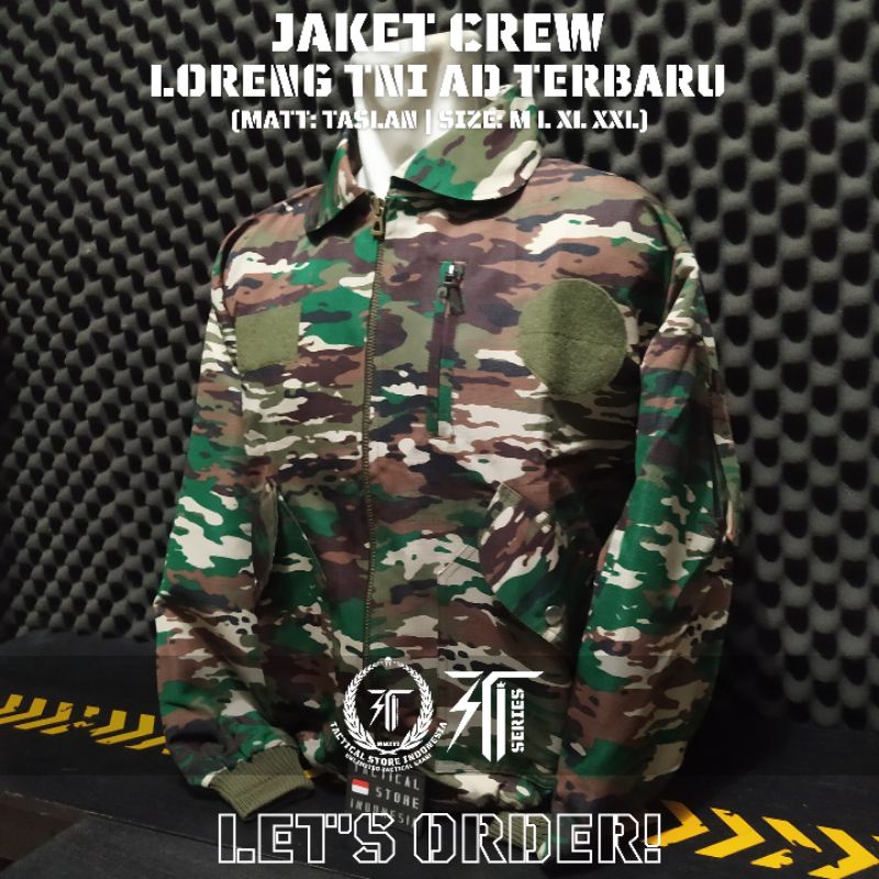 Jacket Loreng NKRI - Jacket Loreng TNI AD Terbaru