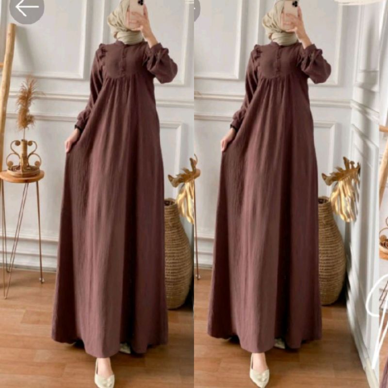 [ Flash Sale ] Nirmala Dress  | Fashion Muslim Terbaru | Terlaris | Terpopuler