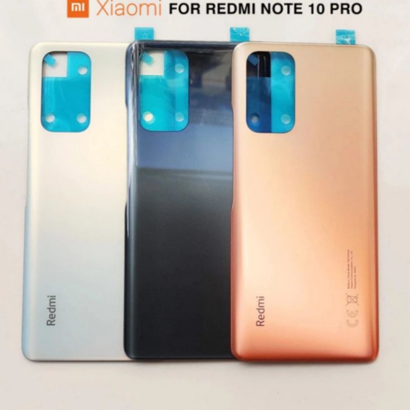 Backdoor Back Cover Tutup Belakang Xiaomi Redmi Note 10 Pro Ori