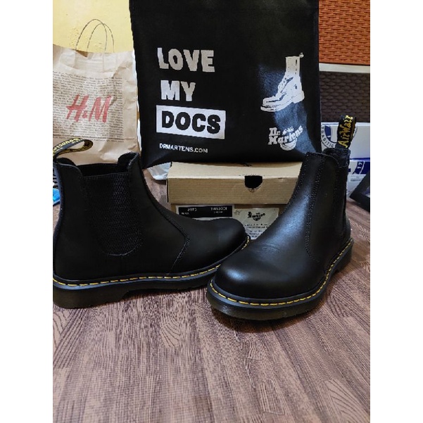 SALE SEPATU DOCMART DR MARTENS CHELSEA 2976 GIBSON BLACK SIZE 36 - 45 NEW ORIGINAL