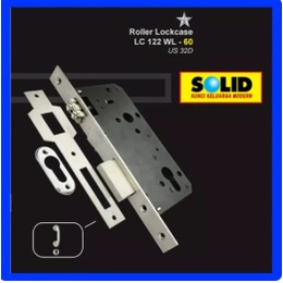 Solid lc 122 60 body lockcase roler pelor bodi kunci pintu kupu tarung