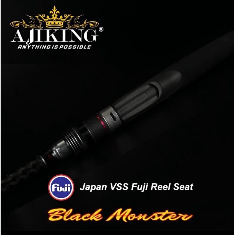 joran spining Ajiking black monster 682 732 792