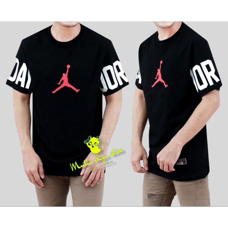 KAOS JORDAN DISTRO PREMIUM TSHIR JORDAN KAOS PRIA LENGAN PENDEK