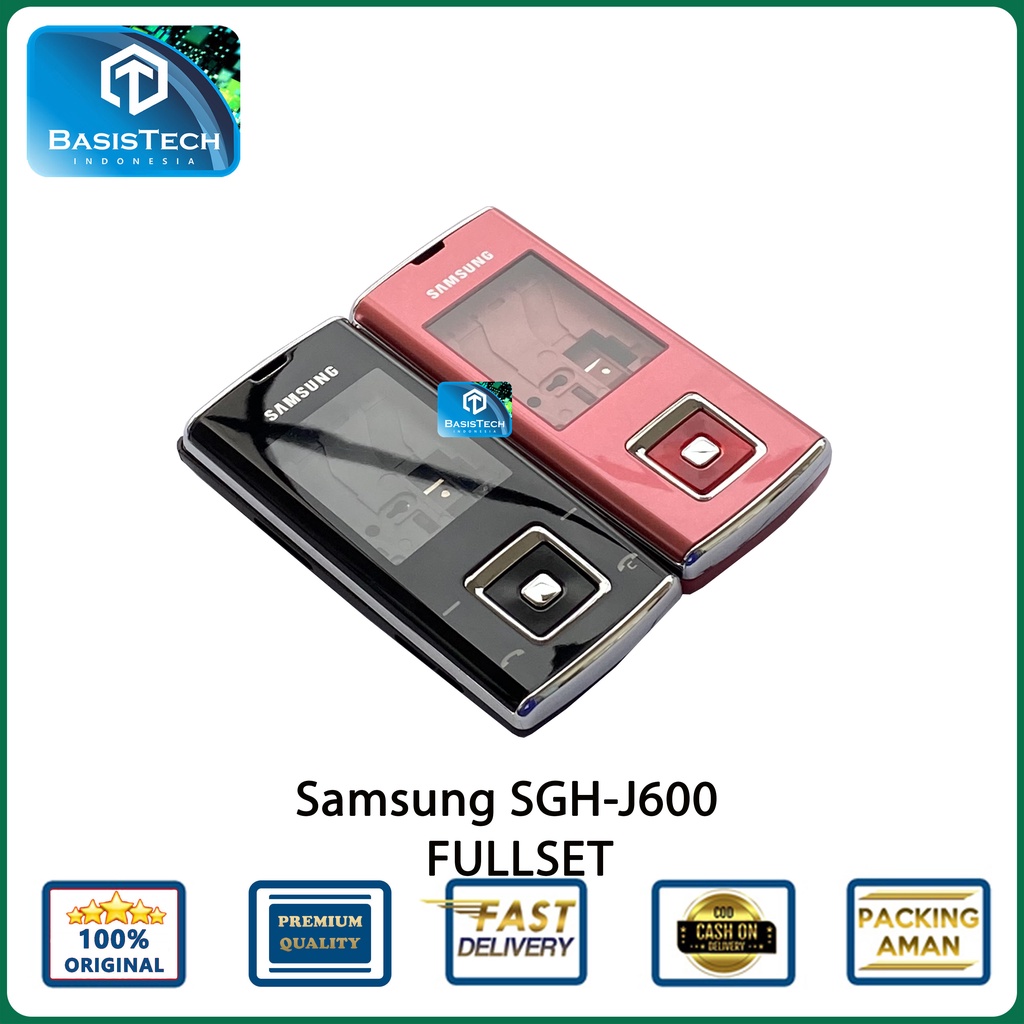 HOUSING CASING SAMSUNG SGH-J600 FULLSET - BASISTECH ORIGINAL QUALITY