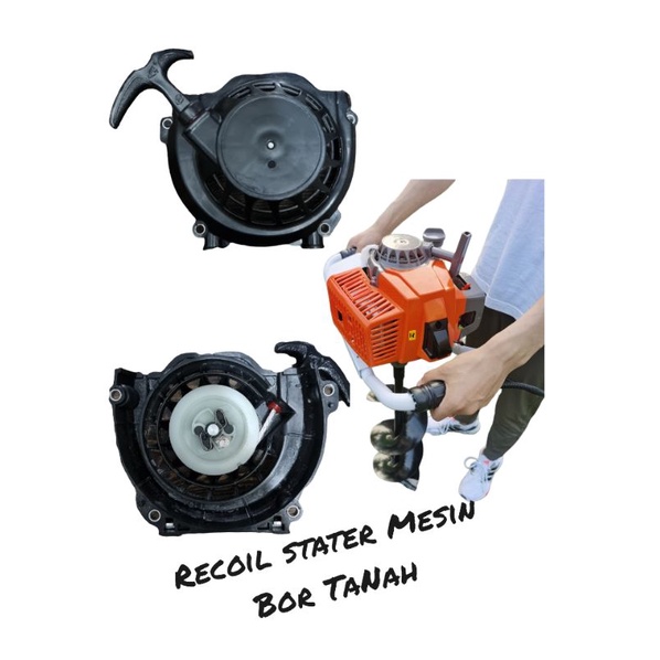 recoil stater mesin bor tanah matsumoto MED 680 pully stater Mesin bor tanah