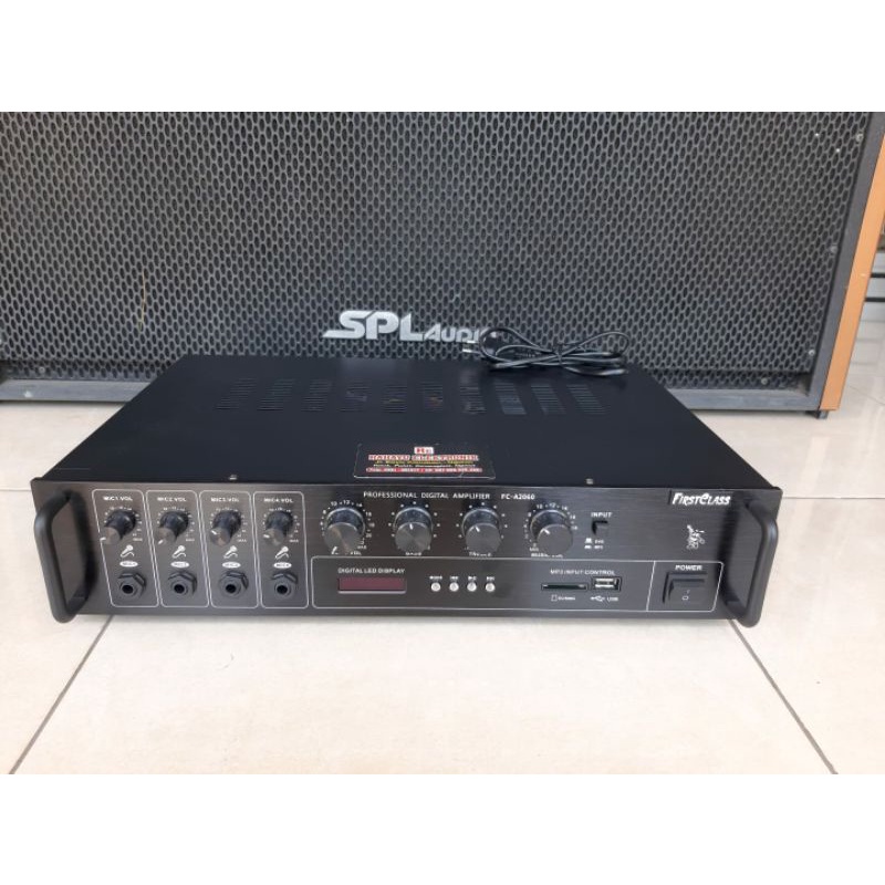 AMPLI FIRSTCLASS A-2060  / Ampli Untuk Toa Masjid