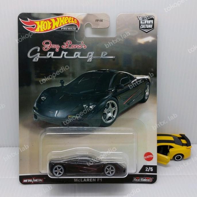 Hot Wheels Premium McLaren F1 Jay Leno's Garage Hotwheels