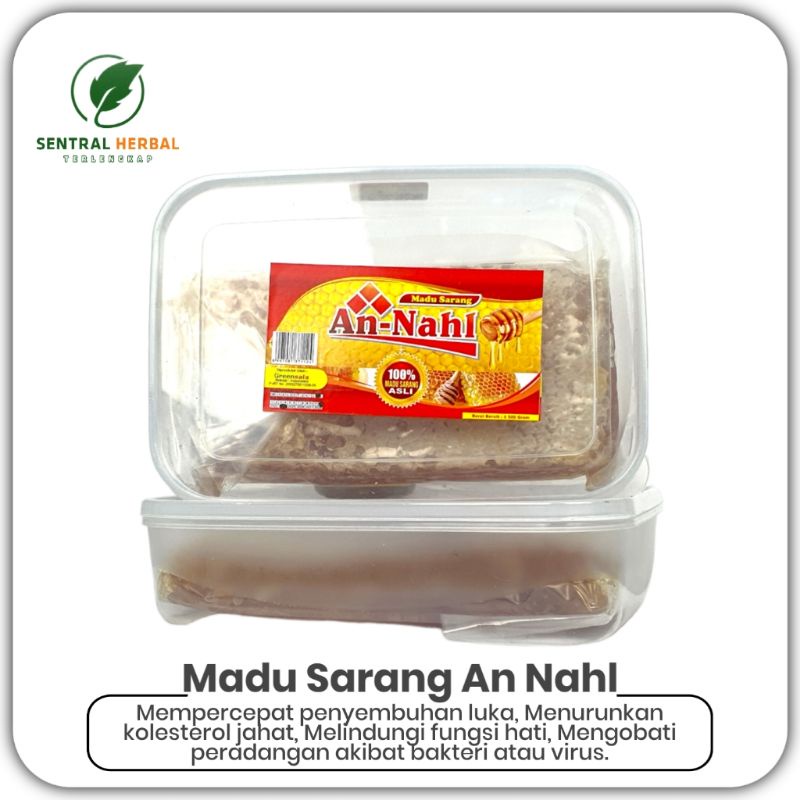 

Madu Sarang An Nahl Asli Berat Isi 500 Gram