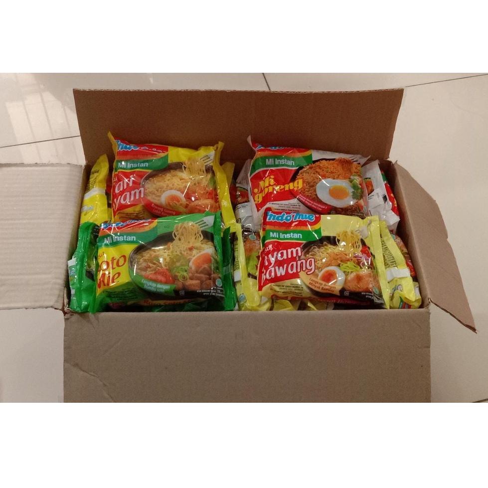 

xva97 Indomie 1 dus Campur 4 Rasa Isi 40pcs/ Indomie Mie Instant 4 Varian Rasa isi 40pcs .,..,.,.,.