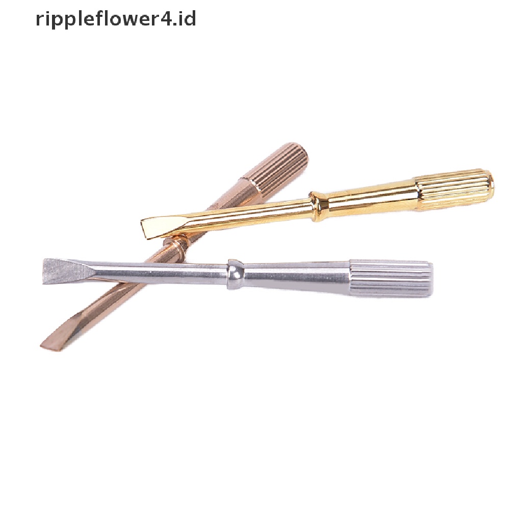 {rippleflower4.id} Obeng Mini Bahan Titanium Steel Untuk Love Gelang-Rose Gold/Gold/Silver~