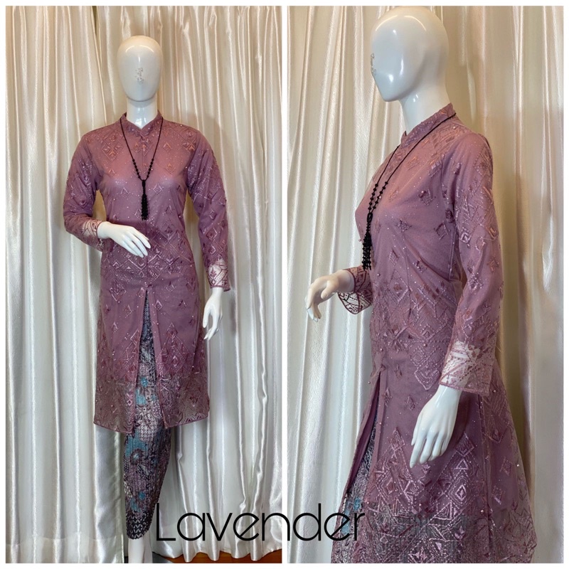 KEBAYA MODREN SANGHAI TILE KEBAYA MODREN SANGHAI TILE/WISUDA/KONDANGAN/SERAGAMAN