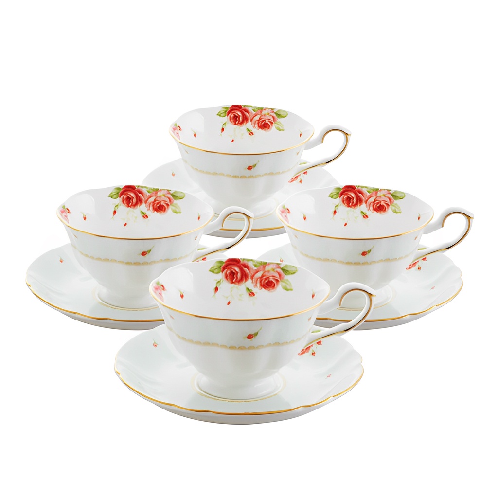 Coffeset The Rose Saint James cangkir set