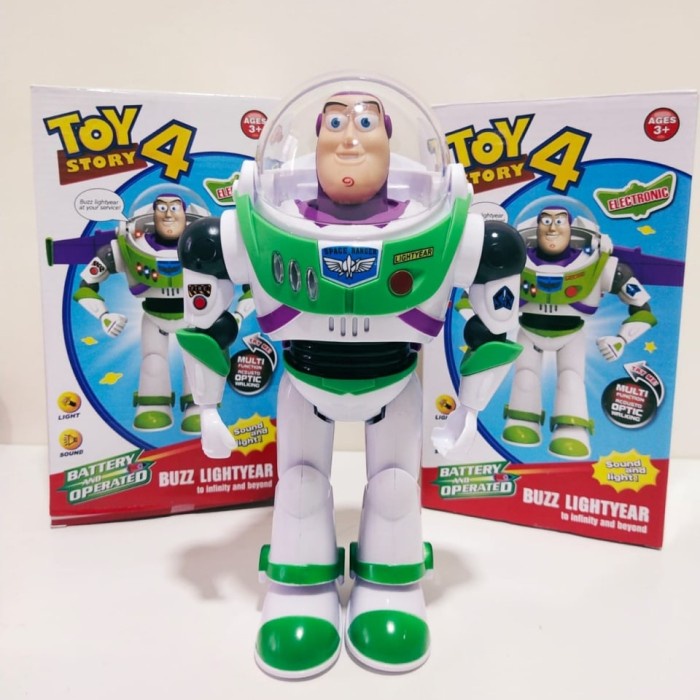 Mainan Anak Toy Story Buzz Light Year Ada Sayap