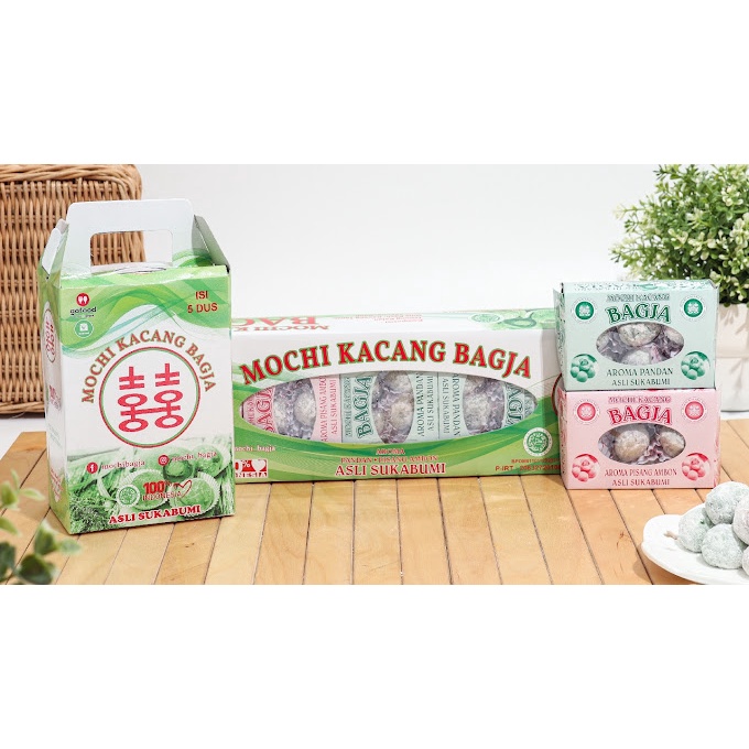 

Mochi Kacang Bagja mochi khas sukabumi