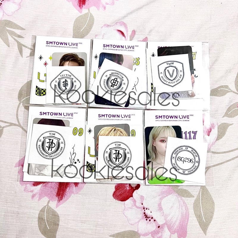 AR Tattoo Sticker Set Jaehyun Jeno Jaemin Kun Sungchan Shotaro Winter NCT 127 Dream WayV Aespa MD SM