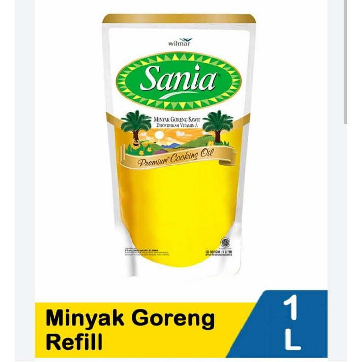 

Minyak Goreng Sania 2L, Minyak Goreng Sania 1L