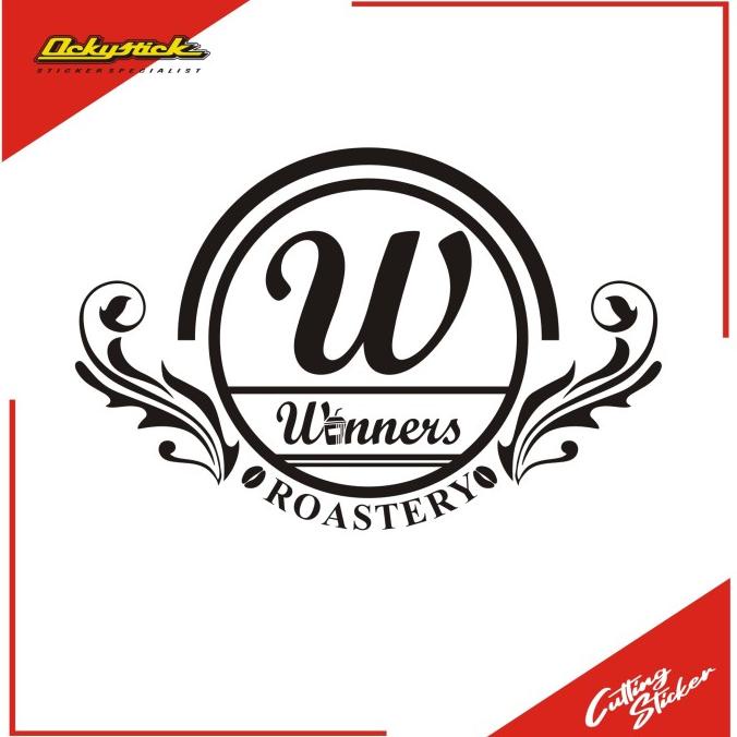 

cutting sticker logo Winners