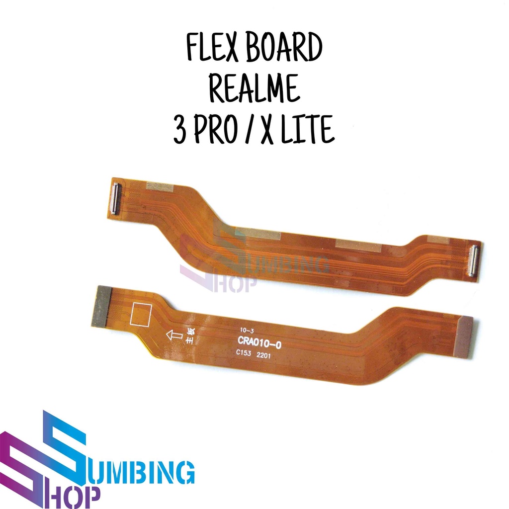 Flexible Ui Board Realme 3 Pro X Lite Fleksibel Penghubung Mesin Konektor Charger