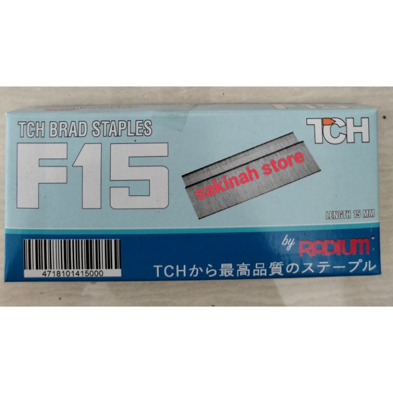 

paku tembak f15 / Staples f15 / isi reffil staples