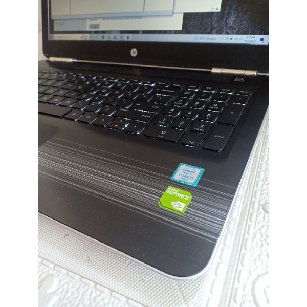 HP 15 CORE i5-6200U RAM 8GB SSD 240GB NVIDIA 940MX