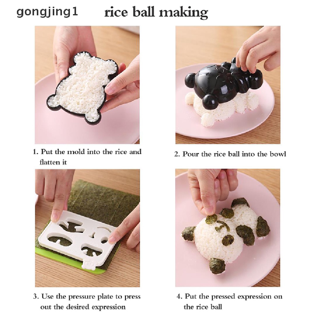 Ggg 1Set Cetakan Sandwich Mould Panda Dolphins Biskuit Embos Baking Pastry Cetakan Onigiri ID