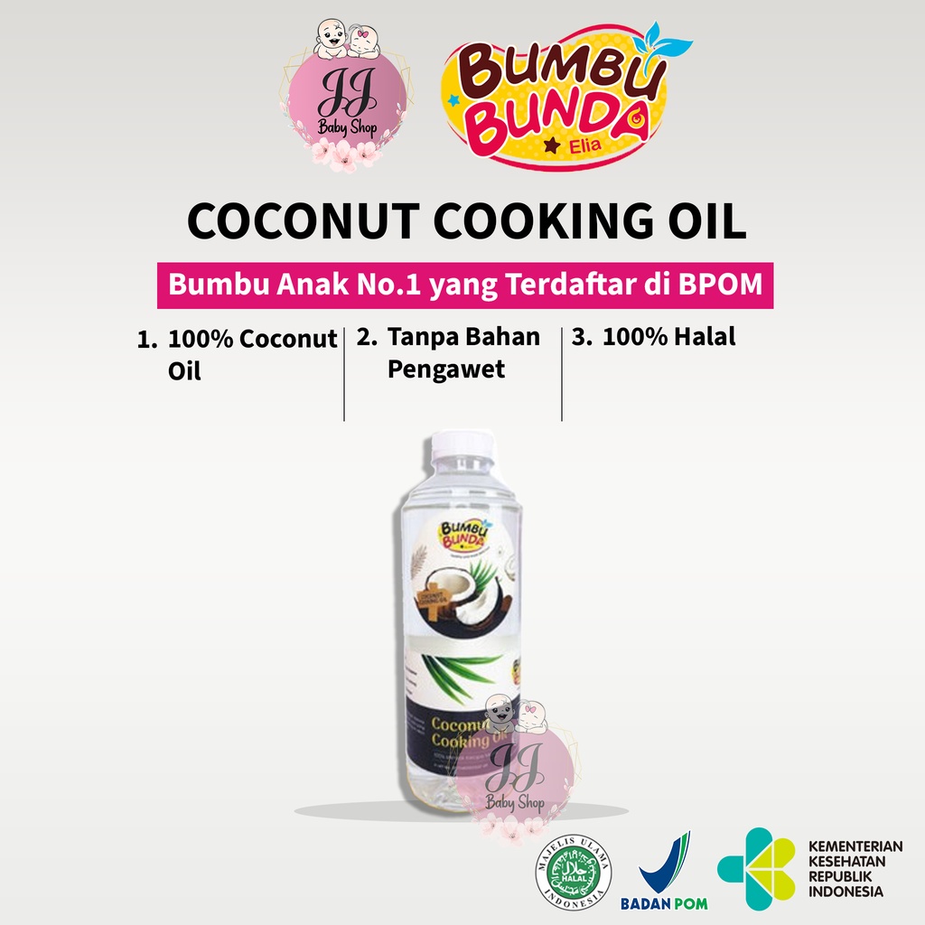 

BUMBU BUNDA by Elia Coconut Cooking Oil 500ml