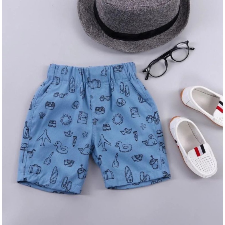 PATTERN SHORT PANTS