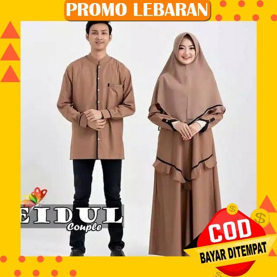 New Couple Gamis Best Seller By Quziagos Baju Muslim Pasangan Gamis Couple Pria Dan Wanita Baju Leba