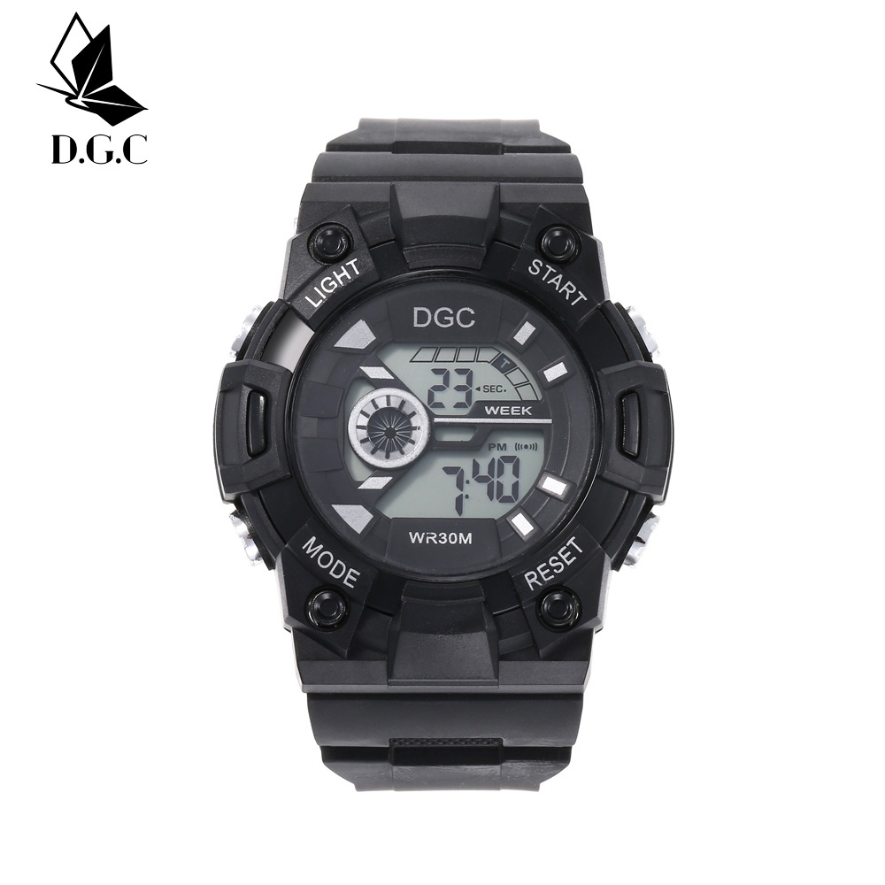 ✨D.G.C✨✅Jam Tangan Pria Fashion Sports Digital Led Men Women Digital Watch D.G.C M177