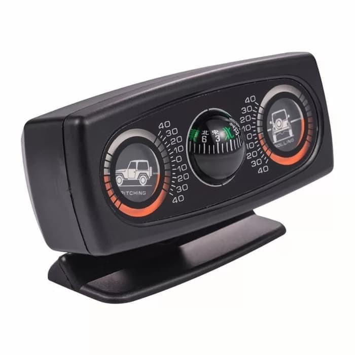 CLINOMOTER MOBIL COMPAS INDIKATOR PENGUKUR KEMIRINGAN MOBIL