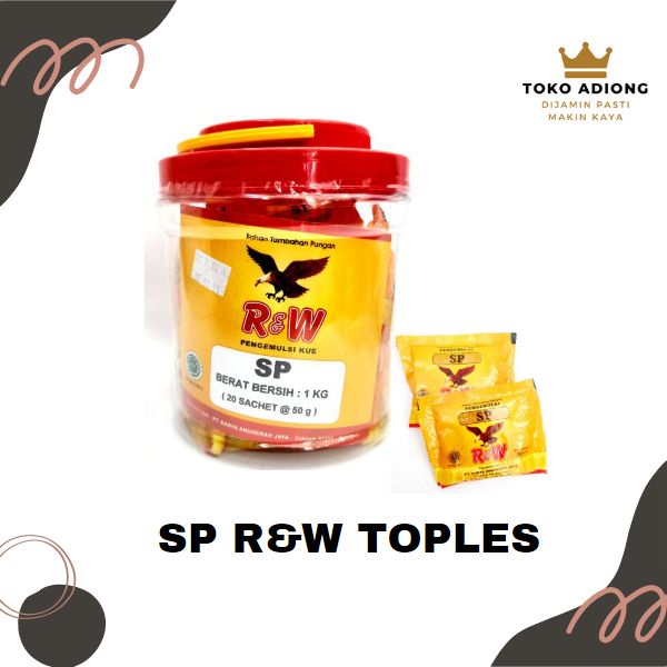 

SP R&W TOPLES / pengemulsi 1Toples isi 20 sachet @50gram