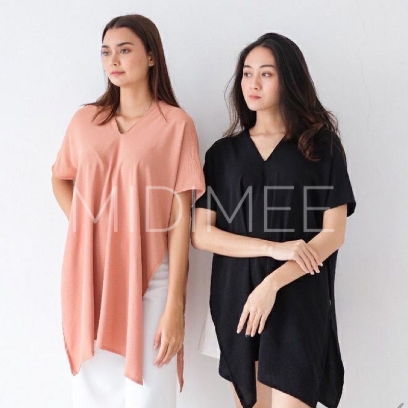 LONG SQUARE CRINKLE AIRFLOW/BLOUSE NAGITA TERBARU/ATASAN WANITA BEST SELLER/TOP SQUARE