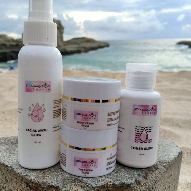 Pasti Tertarik--GLOW SERIES / PRM Luxury glow / Luxury glow / Skincare bpom murah