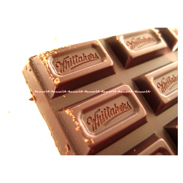Whittaker's Dark Ghana 200gr Coklat Whittakers Witakers Import Made ini New Zealand 72% Cocoa 200gr Cokelat Hitam Kokoa