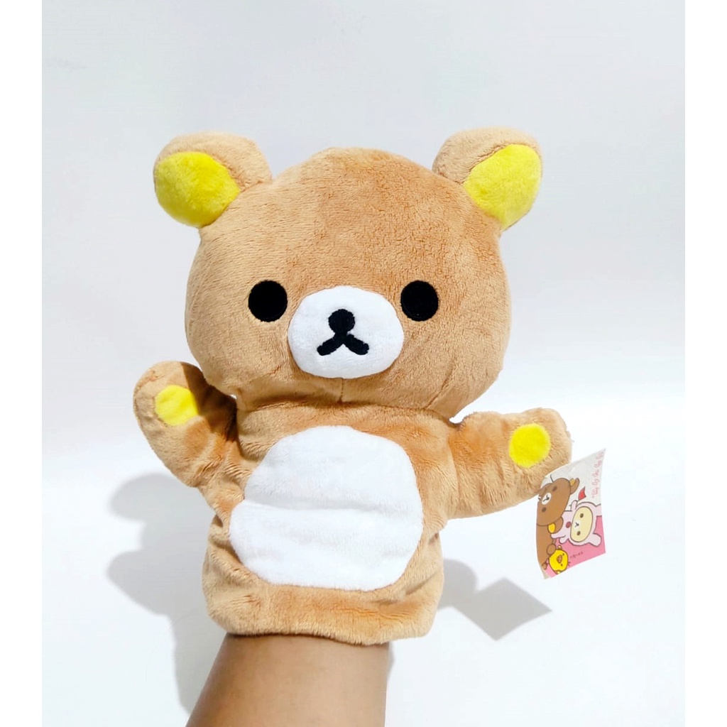 Boneka Tangan Rilakkuma San-X San X Green Camel Original Plush Puppet