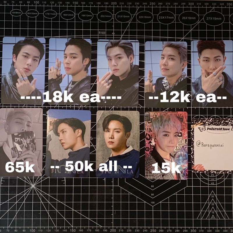 rpc standard rm,jhope fila,sg22 jhope,pc proof standard jin jimin suga jhope rm