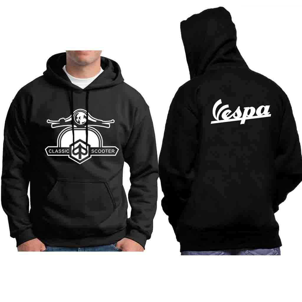 JAKET VESPA CLASSIC SCOOTER MOTOR HOODIE JUMBO ALL SIZE S M L XL XXL XXXL XXXXL XXXXXL
