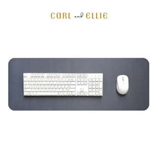 CARL AND ELLIE [80×30cm] Alas Mouse Pad Meja Desk Mat Basic - Dark Gray