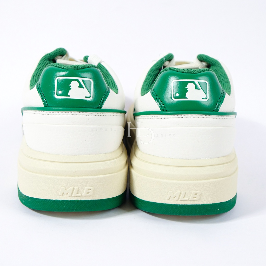 MLB NY Yankees Chunky Sneakers Liner White Green 100% Original