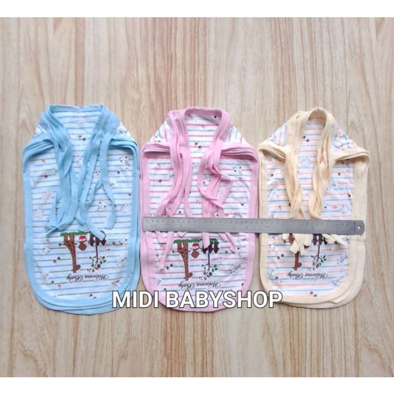 12 Pcs Popok Kain Tali Jumbo Motif Saffenda Baby SNI