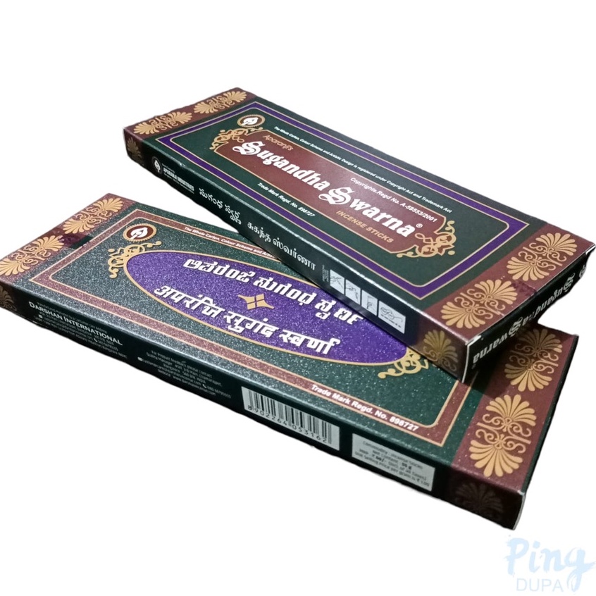 Dupa India Sugandha Swarna Incense Stick Isi 55 gr Hio By Aparanji's