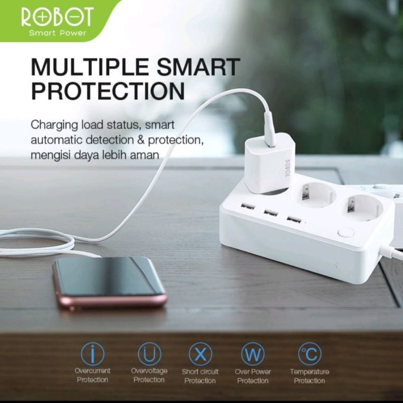 Adaptor Robot RT-K8 Original / kepala charger / batok charger / charger