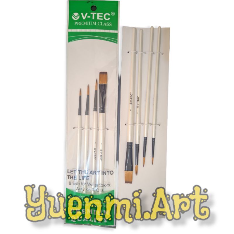 

Kuas set Vtec/kuas lukis set v-tec